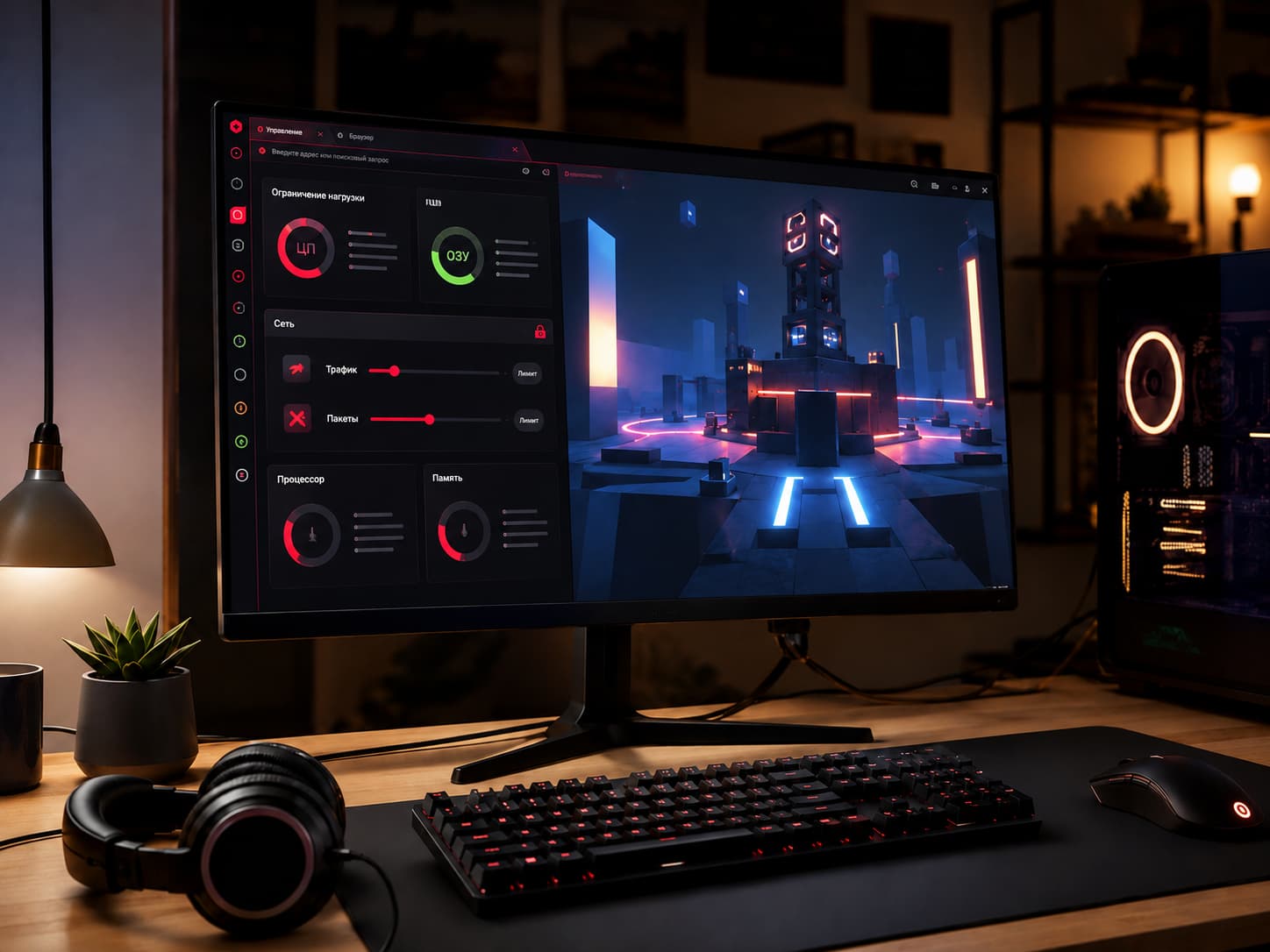 Настройка GX Control