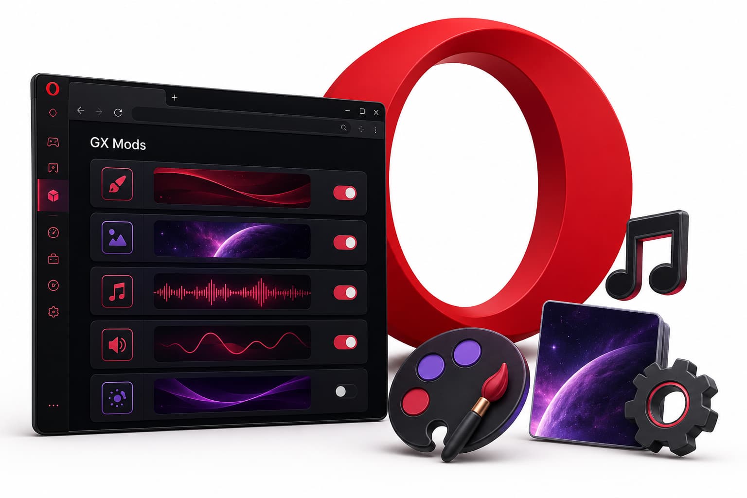 GX Mods в Opera GX