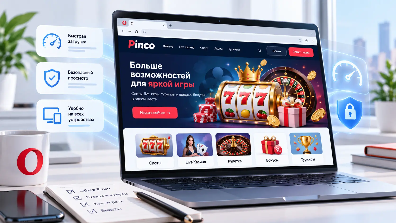 Обзор Пинко