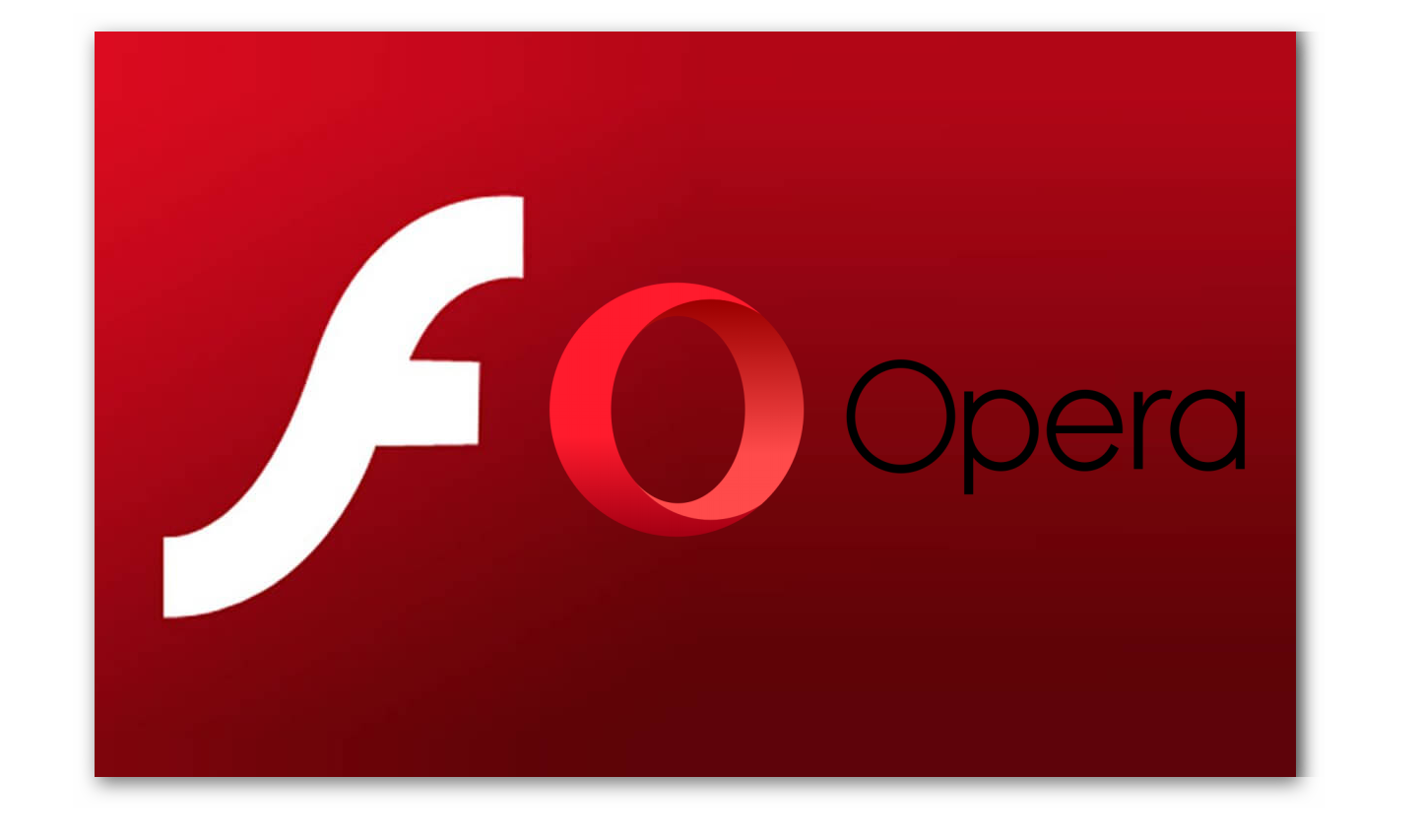 Izobrazhenie Adobe Flash Player i Opera